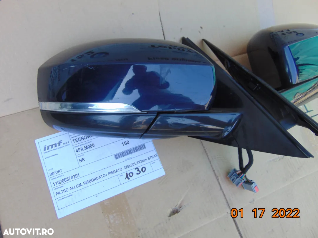 Oglinda Range Rover Sport 2013-2022 l494 oglinzi stanga dreapta cu camera 360 grade - 4
