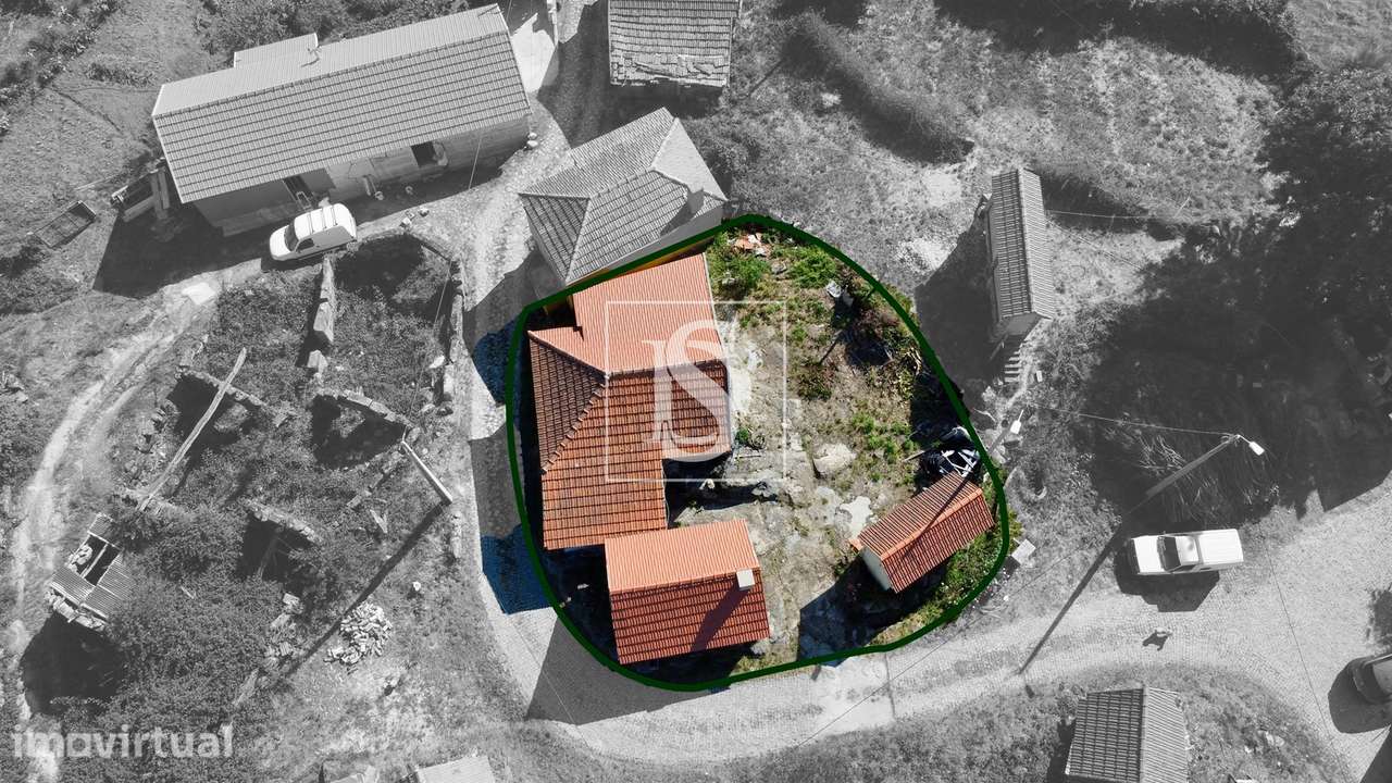Moradia para Restaurar T1 Venda em Gouveia (São Simão),Amarante - Grande imagem: 2/44