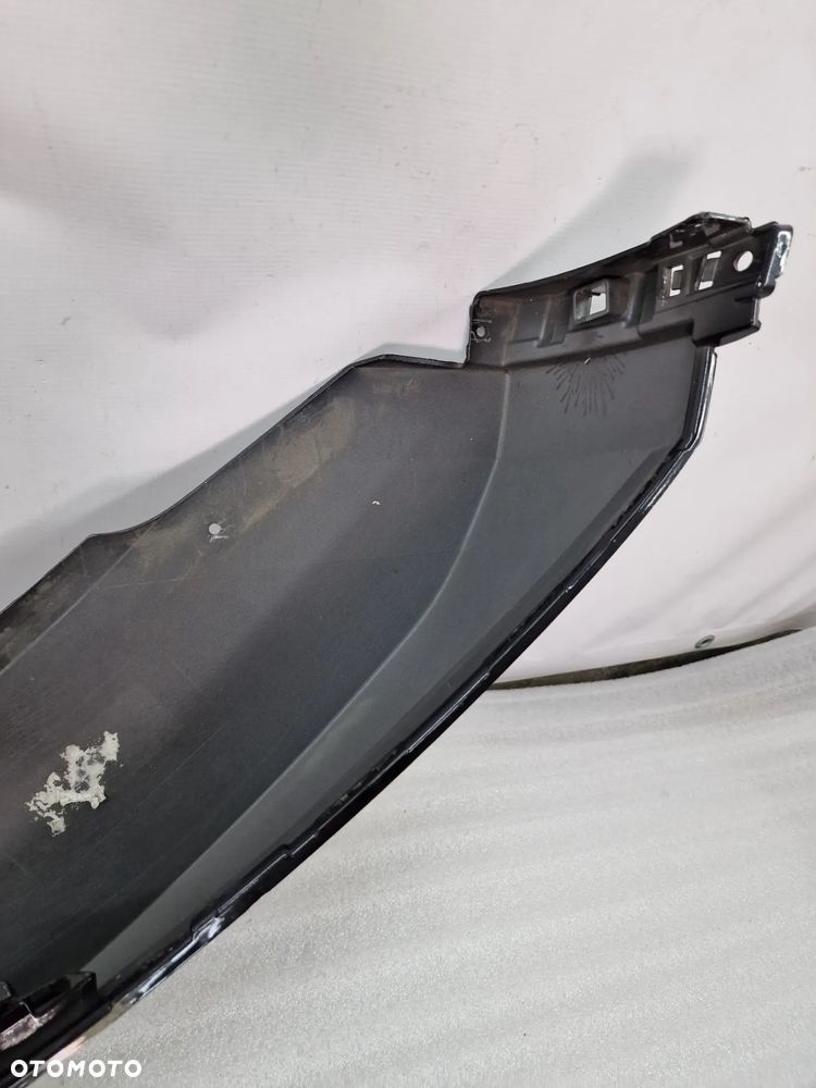 SKODA KODIAQ LIFT FR 20- SPOJLER / DOKŁADKA ZDERZAKA PRZEDNIEGO PRZÓD , LAKIEROWANA , CZARNY METALIK , NR 565807061D , NR AUKCJI DT609 - 19