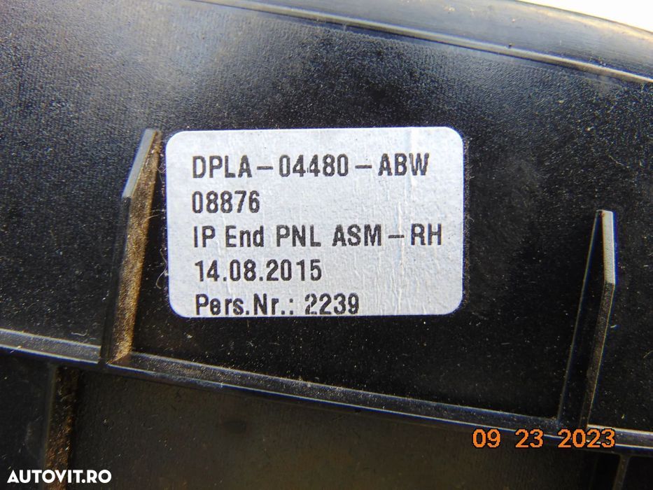 capac plansa bord dreapta range Rover Sport l494 2013-2022 capac airba - 2