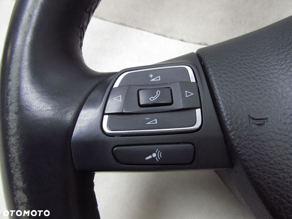 VW PASSAT B7 10-14 KIEROWNICA SKORA MULTIFUNKCJA PODUSZKA AIR BAG - 4