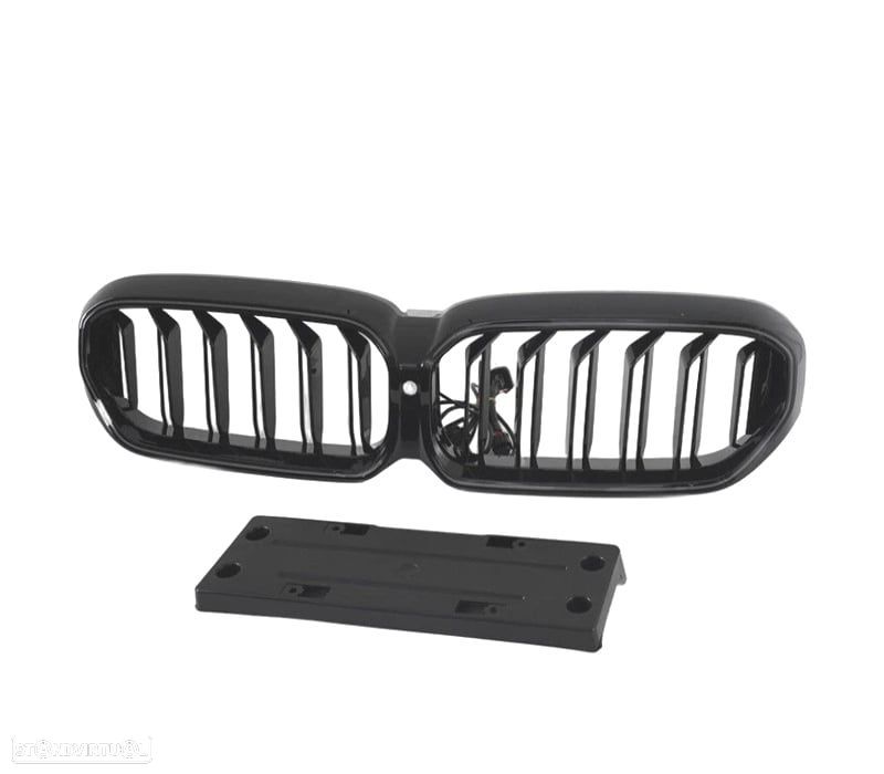 GRELHA BMW G30 20-23 LOOK M PERFORMANCE PRETO BRILHANTE LED - 3