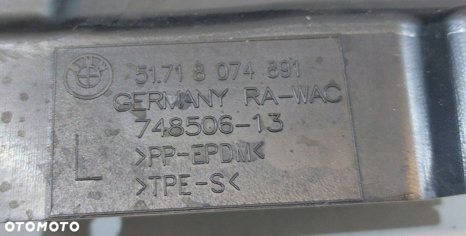 nadkole przód lewy trójkąt osłona bmw 3 g20 g21 8074891 - 5