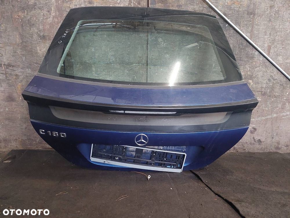 KOMPLETNY TYŁ KLAPA ZDERZAK LAMPA LEWY PRAWY MERCEDES CL203 C180 345 - 4