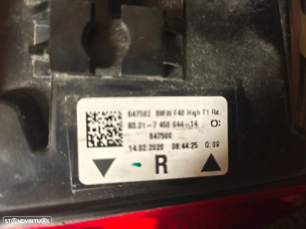 Farolim traseiro direito led BMW F40 - 3