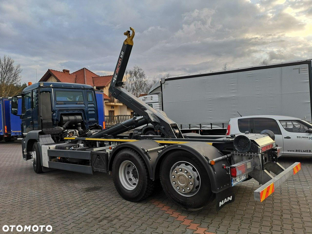 MAN TGS 26.320 Hakowiec Multilift 6x2 Oś Skrętna Tylko 216 Tys Km! - 8