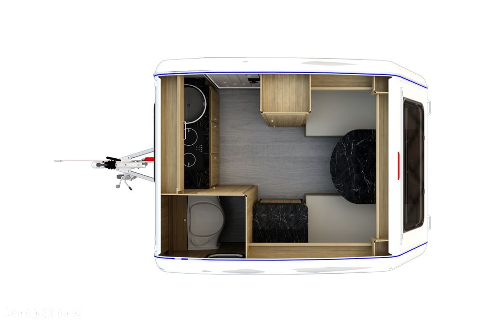 Niewiadów Niewiadów Przyczepa kempingowa NIEWIADÓW N126D N126ET N126E "zapiekanka" 750kg - 8