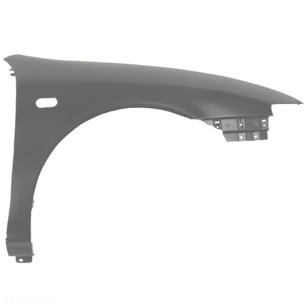 BLU Błotnik SEAT TOLEDO II 2 LS7U Prawy Srebrny 1999-2004 przód ocynk GrauSombra - 2
