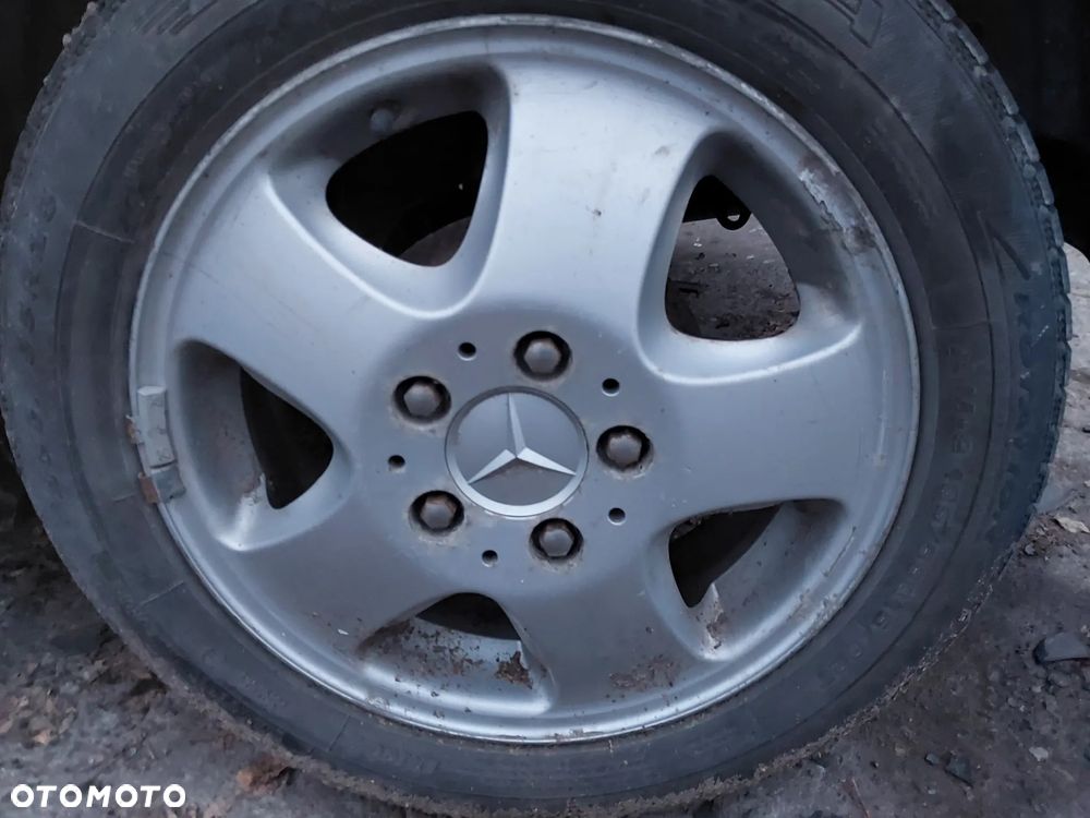 Alufelgi komplet Mercedes 5x112 r. 15 lub 16 Opony zimowe - 1