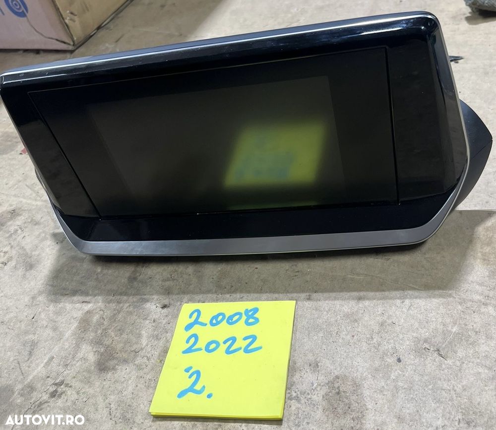 Display PEUGEOT 208, 2008 an 2019-2023 cod 9838129680 - 2