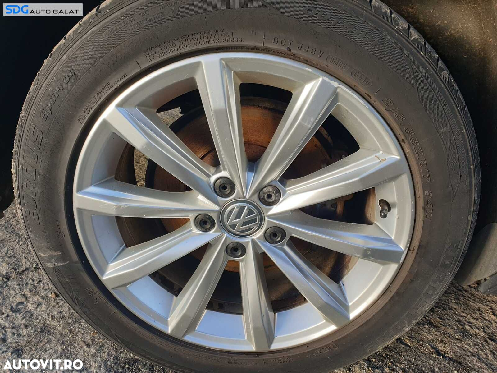 Set 4 Jante Roti Aliaj 215 55 17 R17 Helsinki 5x112 Volkswagen Passat B7 2010 - 2015 [C3931] - 5