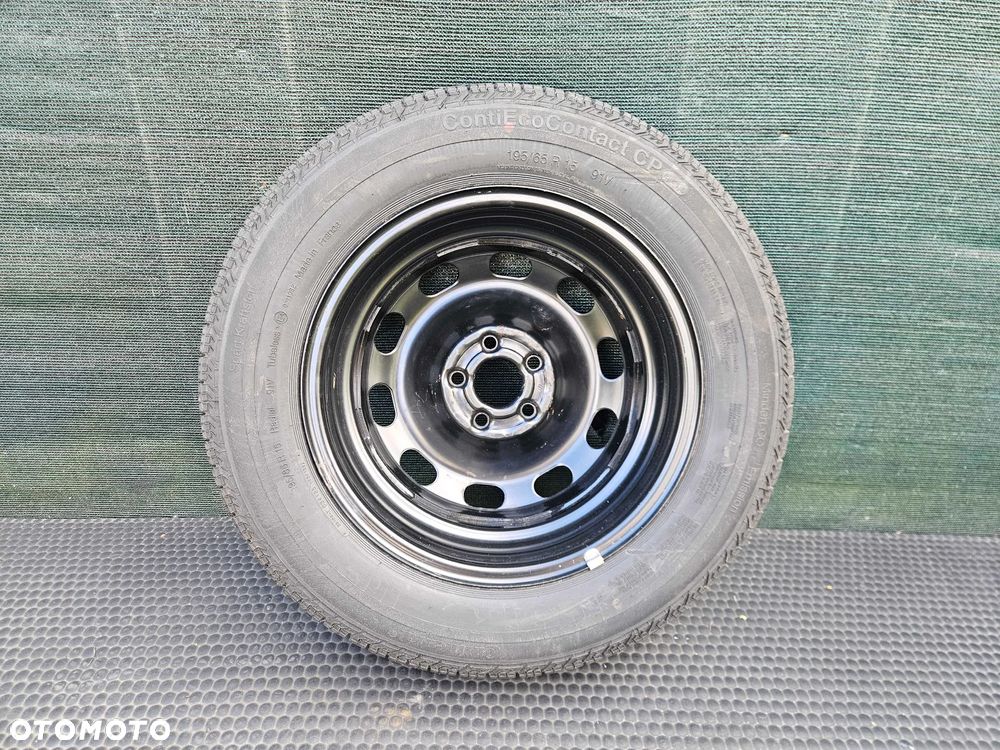 Kolo Felga 1J0601027Q Blaszak Zapasowe Zapasowka R15 5x100 6J ET38 195/65 VW Golf IV 4 Audi Skoda Seat - 23