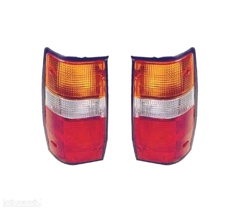 FAROLINS PARA MITSUBISHI L200 PICK-UP D50 86-96 - 1