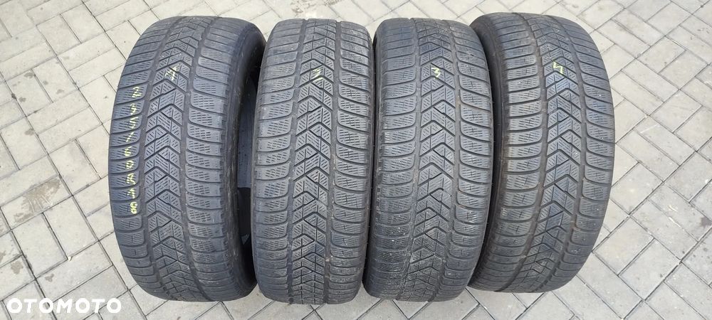 OPONY ZIMOWE 235/60R18 103H PIRELLI SCORPION WINTER (1222) ZIMA 4 mm 4 SZTUKI KOMPLET - 1