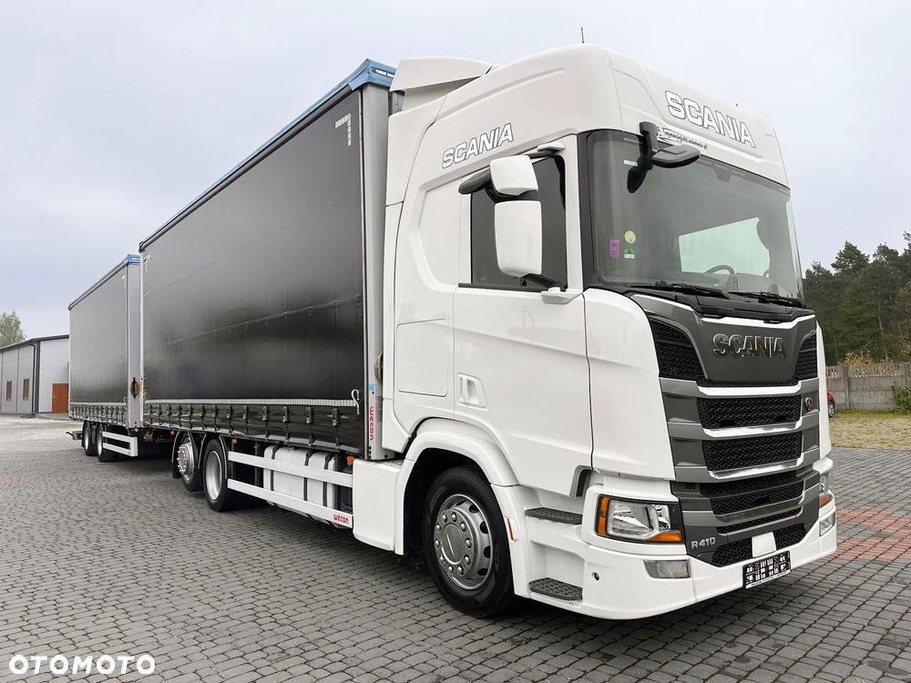 Scania R410 NEXT GEN 6X2 TANDEM ZESTAW WECON 7.7m - 7.7m - 5