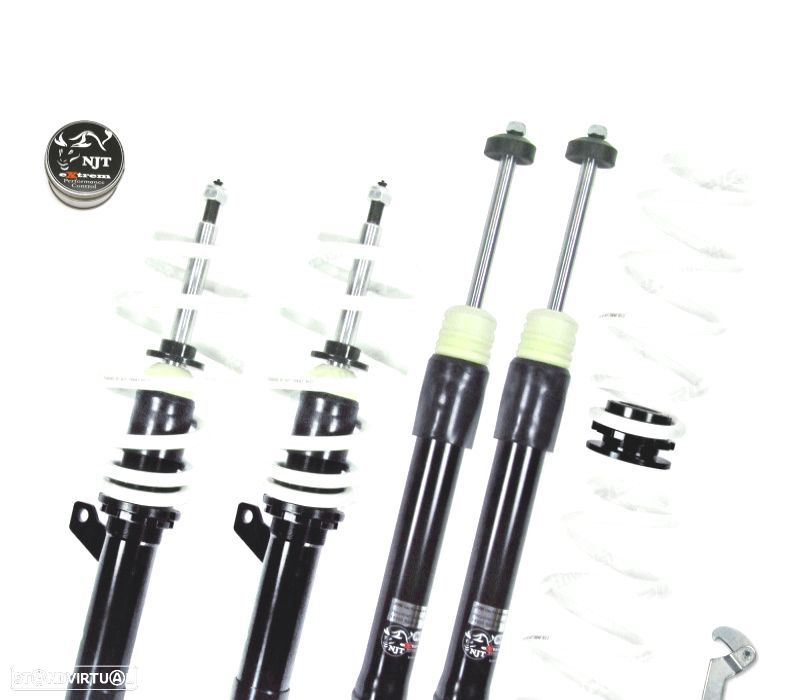 KIT SUSPENSÃO REGULÁVEL NJT EXTREM AUDI A3 8P 03-12 DIANTEIRA - 1