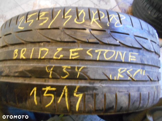 OPONA 255/40R18 BRIDGESTONE POTENZA S001 5,5MM - 1