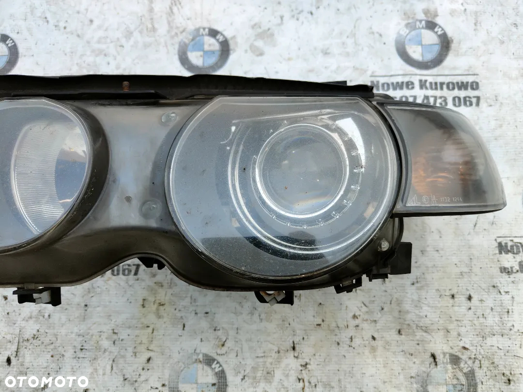 BMW E46 compact Lampa przednia lewa Bi Xenon Europa - 4