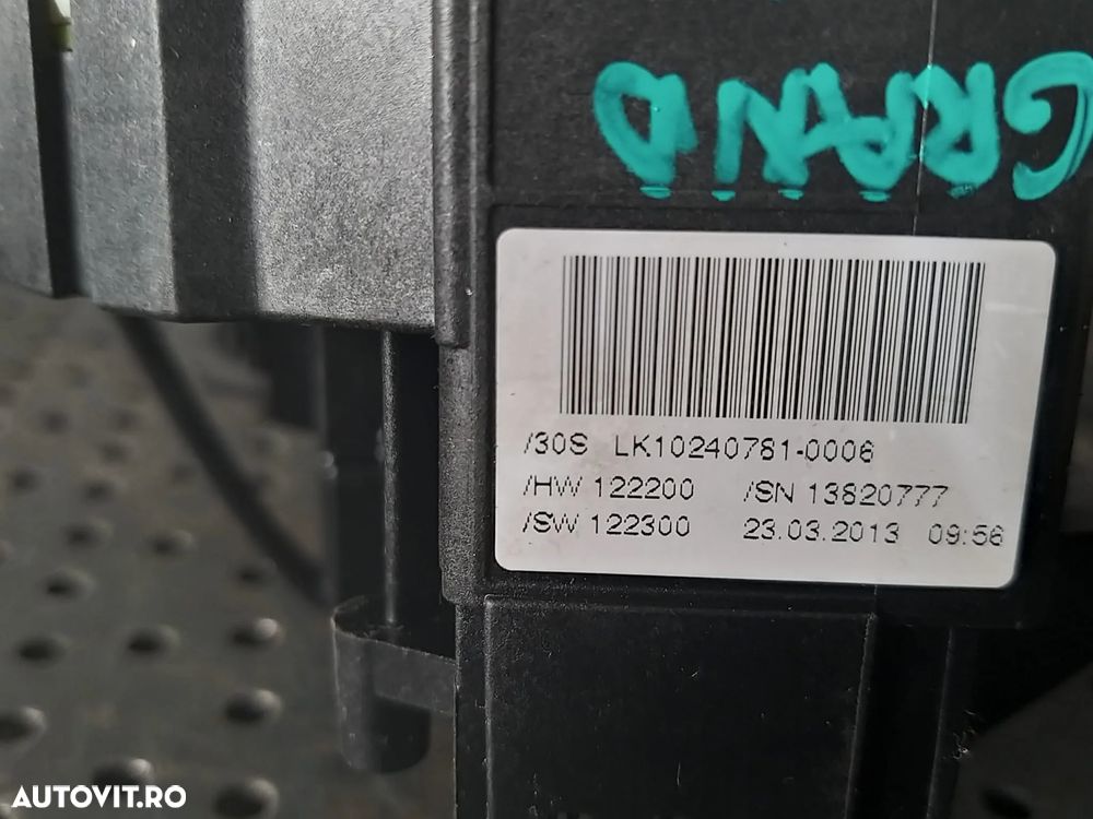 Maneta semnalizare stergator parbriz spirala volan jeep grand cherokee 4 wk wk2 lk102407810006 - 3