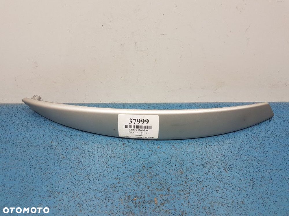 BMW X3 E83 LIFT  DEKOR DRZWI LEWY PRZÓD  3448623 - 1