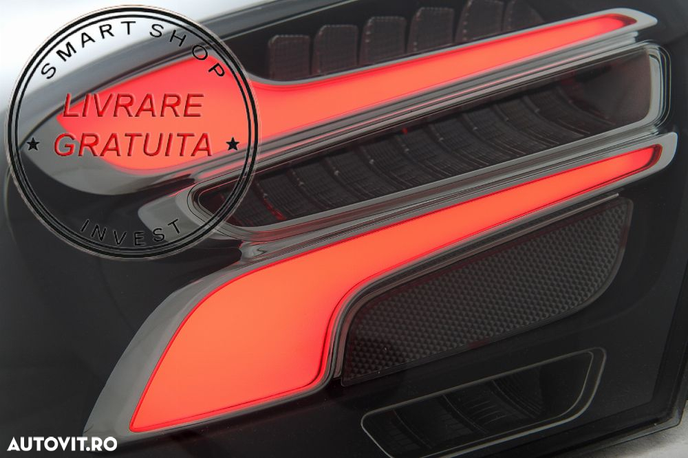 Stopuri LED Mercedes A-Class W176 (2013-08.2015) Facelift Design Fumurii cu Semnal- livrare gratuita - 21