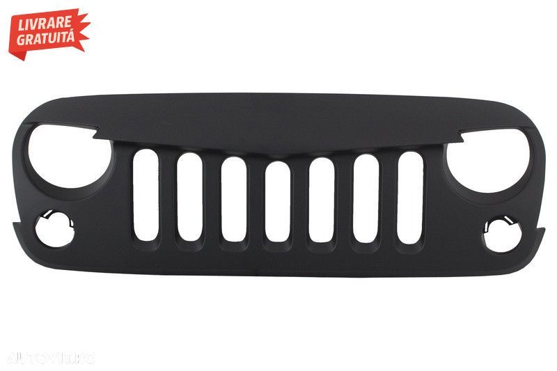Bara Fata si Grila Centrala Jeep Wrangler / Rubicon JK (2007-2017) 10t - 8