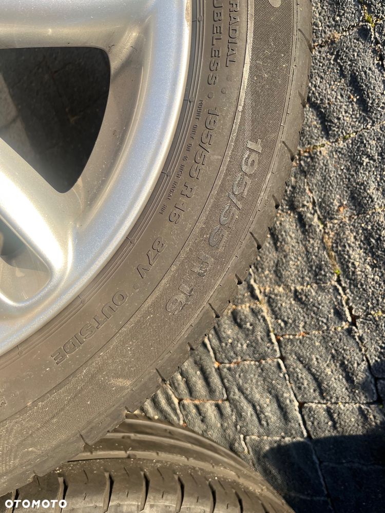 4 sztuki, 195/55 R16 Felgi aluminiowe Mini Cooper oryginał - 6