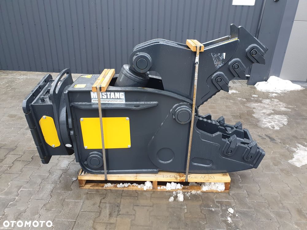 Inny NOŻYCE WYBURZENIOWE OBROTOWE MUSTANG MODEL RH16 NOWE !!! SZCZĘKA KRUSZARKA - 4