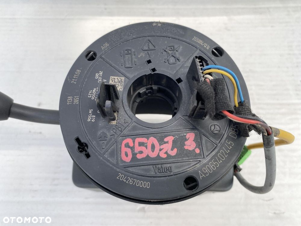 SPRITNER 906 VW CRAFTER 06- PRZEŁĄCZNIKI TAŚMA AIRBAG CZUJNIK KĄTA SKRĘTU - 2