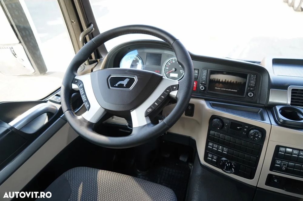 MAN TGS 26.420 / 6x4 / BASCULĂ CU 2 LATE / HIDRODECKER / BORDMATIC + HDS HIAB 188 B-3 / ROTATOR / GRAPER / TELECOMANDĂ / EURO 6 - 28