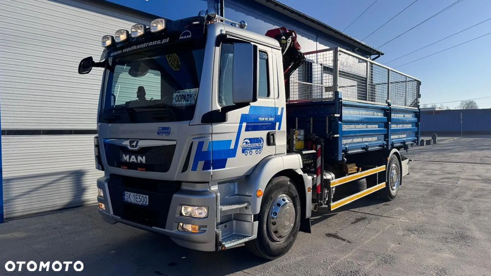 MAN TGM 18.290 wywrotka PALFINGER PK 12.501 SLD sterowanie radiowe 1t/10m - 5