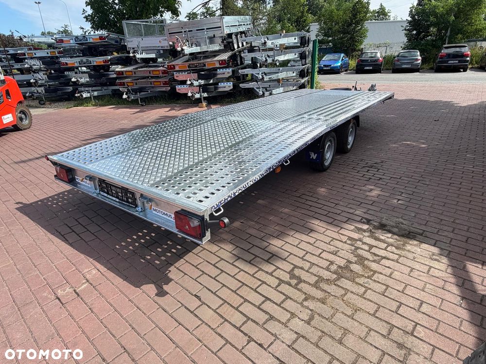 Niewiadów Laweta Boro Jupiter 6x2.1 raz łamana 2 osie wypełniona blachą alu pod busy DOSTAWA - 11