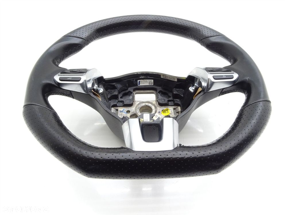 Kierownica multifunkcja ścięta pikowana golf 5k0998537b vw scirocco iii 1k8 - 2