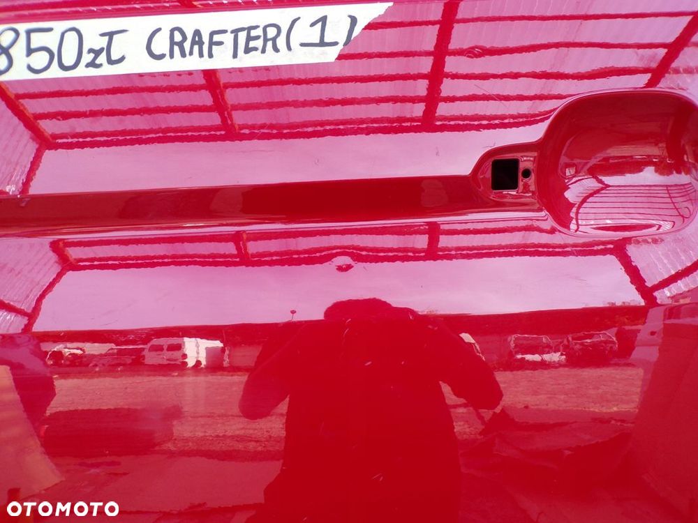 VW CRAFTER 2017- drzwi przednie LEWE CZERWONE - 8