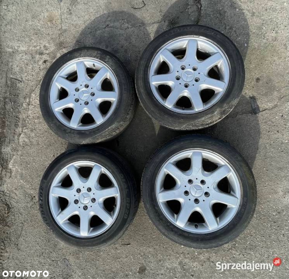 A1704010202 Felgi aluminiowe alufelgi mercedes 16 cali 5x112 - 2
