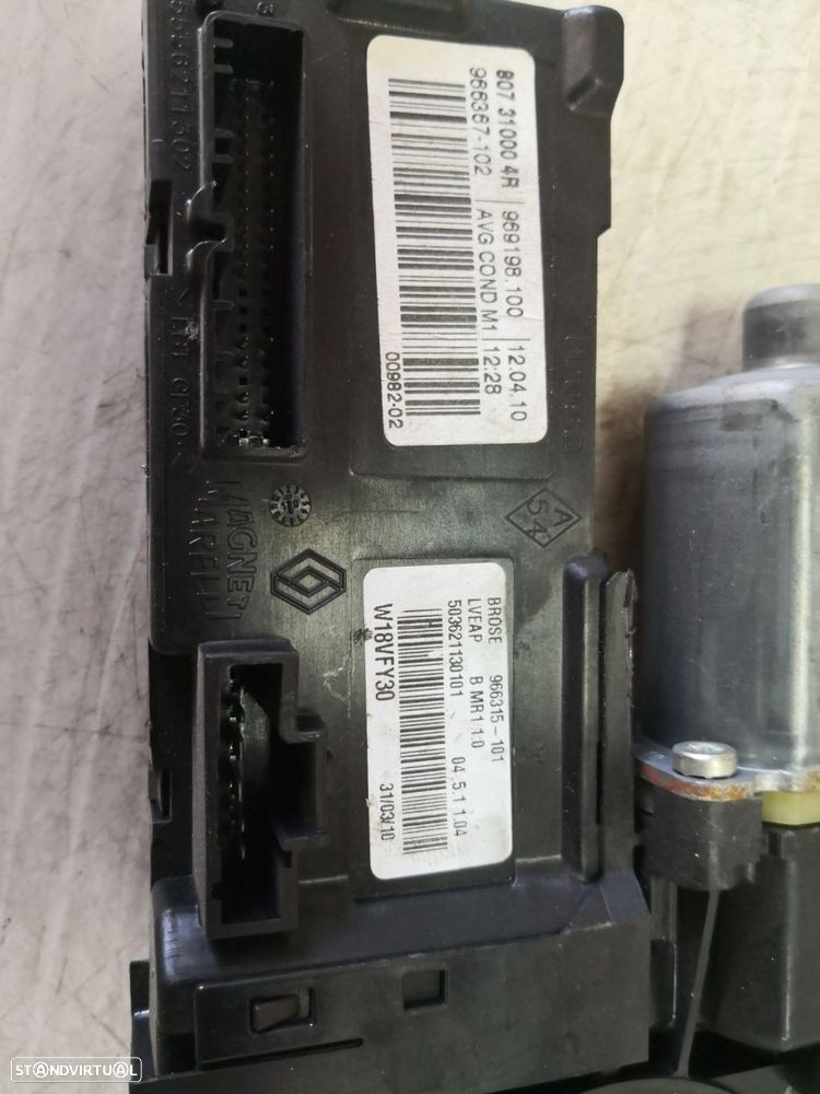 Motor Elevador Frt Esq Renault Megane Iii Hatchback (Bz0/1_) - 2