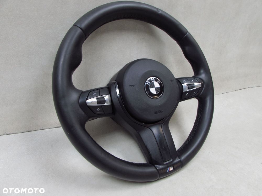 BMW SERII 1 F20 F21 F30 M-PAKIET 11-19 KIEROWNICA PODUSZKA SKORA MULTIFUNKCJA - 3