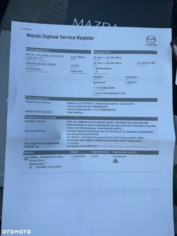 Mazda MX-30 e-SKYACTIV PRIME-LINE - 34