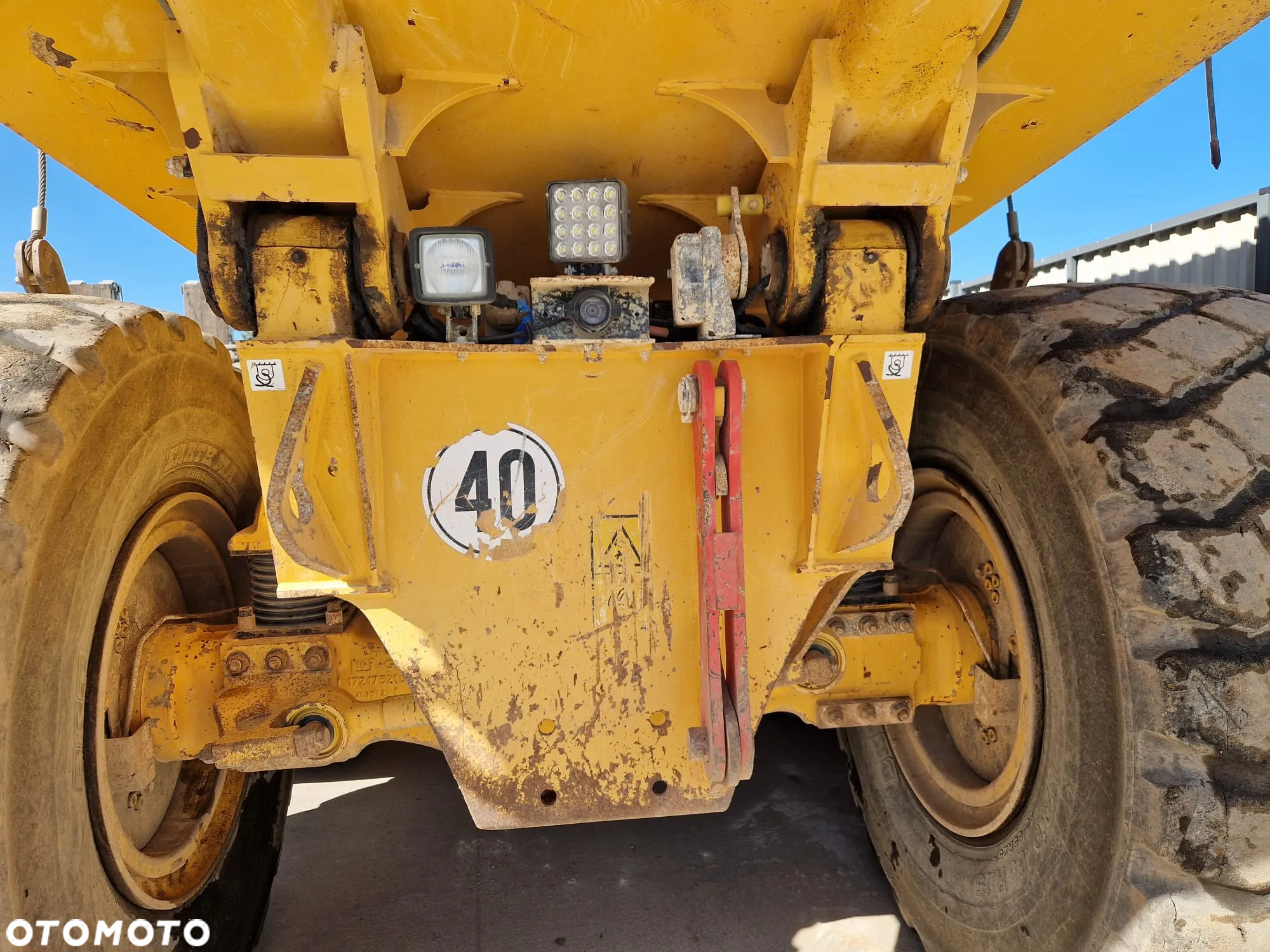 Volvo A30F * szerokie opony * burta tył * - 6
