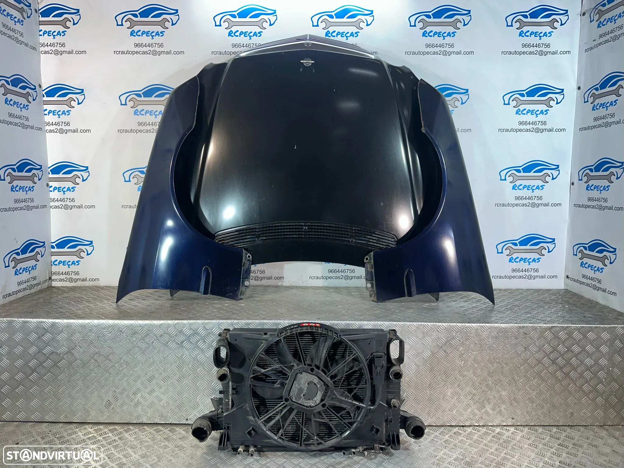 .Frente Completa Original Mercedes Benz W211 Xenon Facelift 2.1 CDi 220 CDI OM646 646811 Diesel 2006 - 2009 - 11