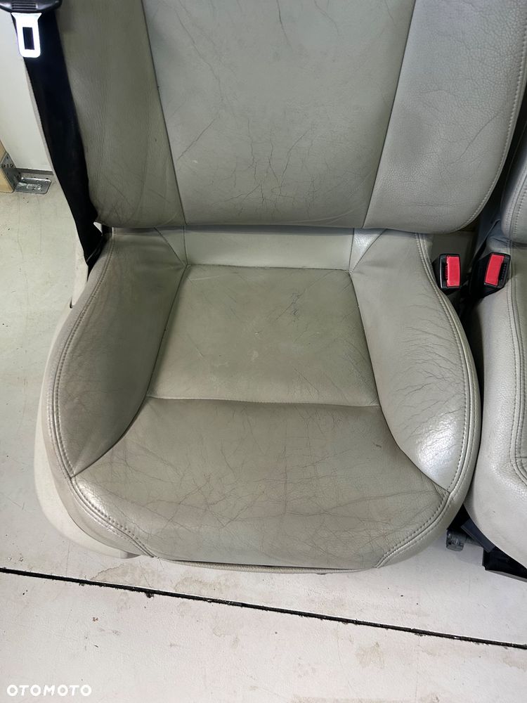 Saab 93 9-3 komplet foteli skórzanych skóra fotele CABRIO 03-11 - 3