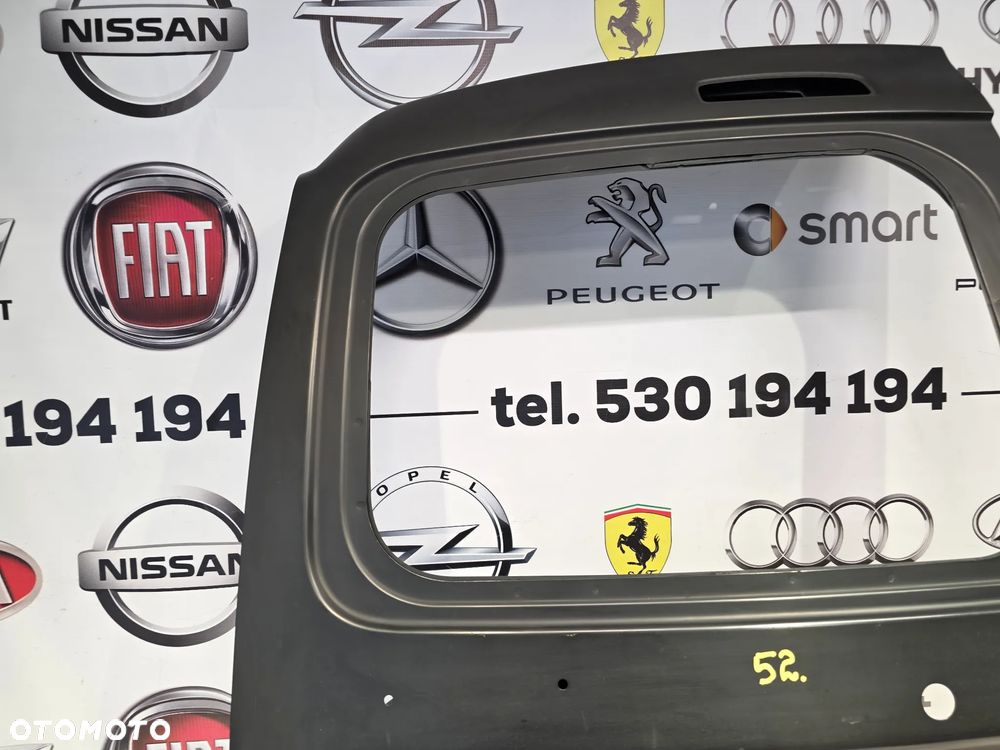 DACIA DOKKER LEWE SKRZYDEŁKO / TYLNE DRZWI / KLAPA TYLNA TYLNIA TYŁ , NOWA ORYGINALNA , NR AUKCJI KL52 - 9