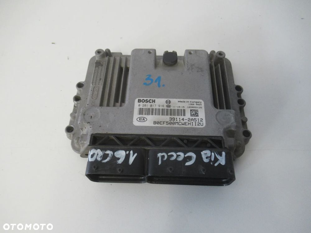 KOMPUTER STEROWNIK SILNIKA KIA CEED I 1.6 CRDI 39114-2A512 - 1