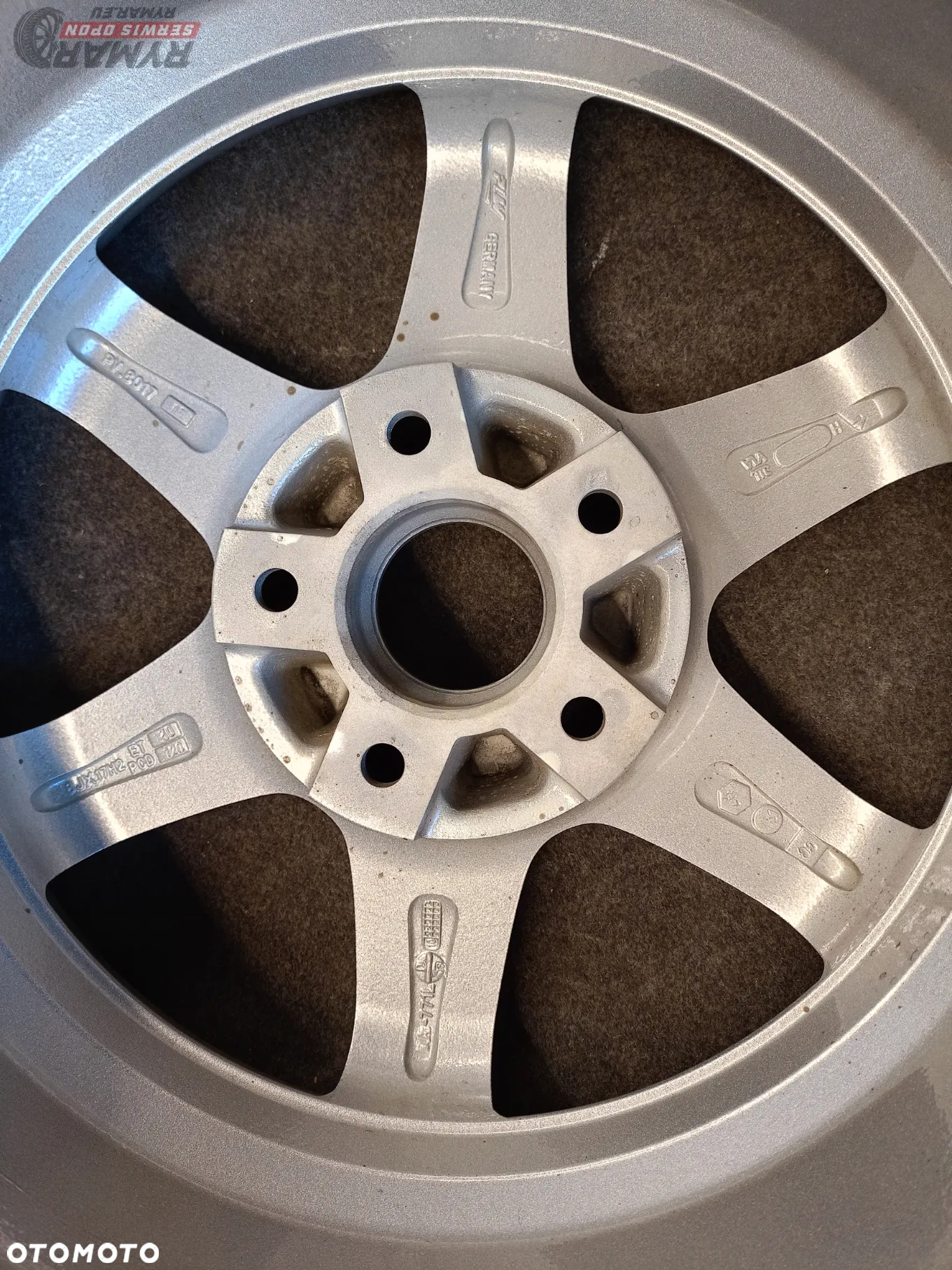 ŚLĄSK ALUFELGI 8X17" 5X120 ET30 BMW VW T5 T6 OPEL INSIGNIA A KOMPLET - 7