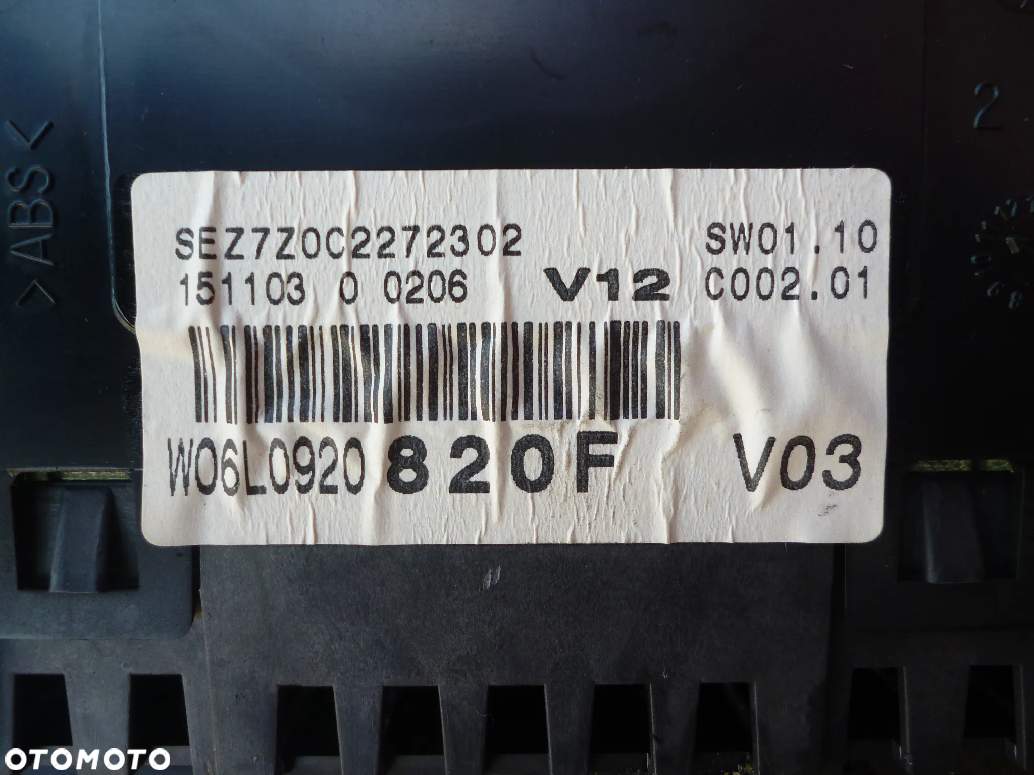 SEAT IBIZA 6L III 1.4 16V IMMO ZESTAW STARTOWY - 5