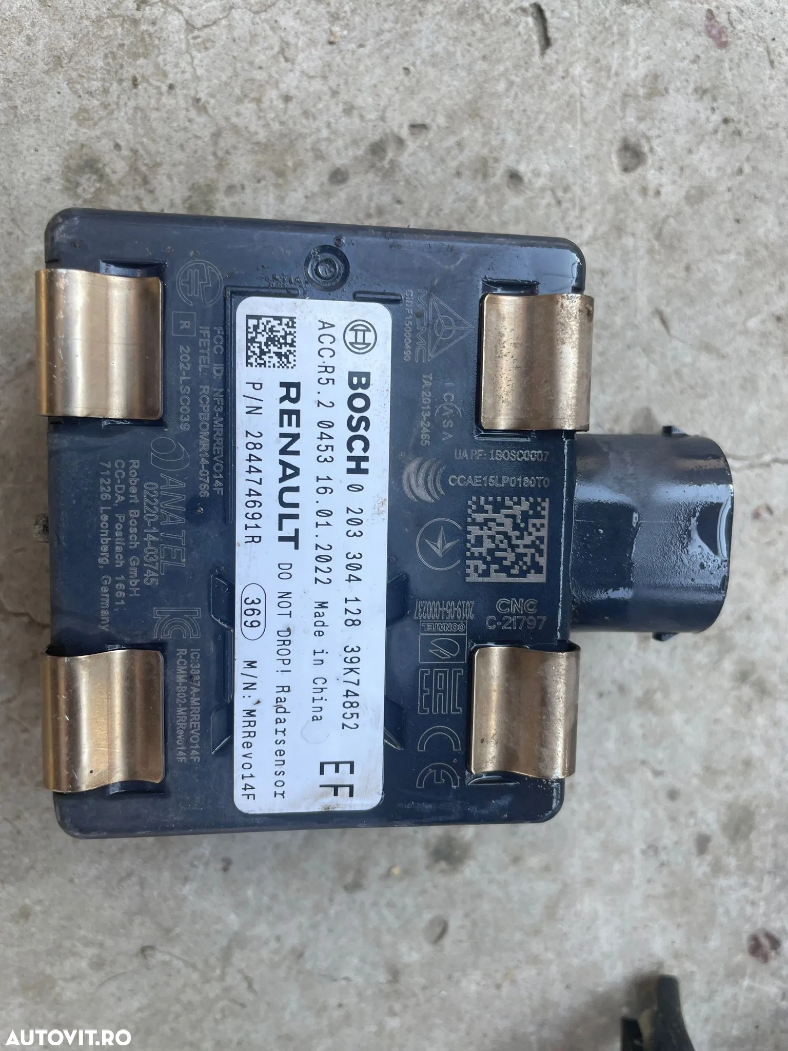 Radar distronic Dacia Spring 284474691R - 2