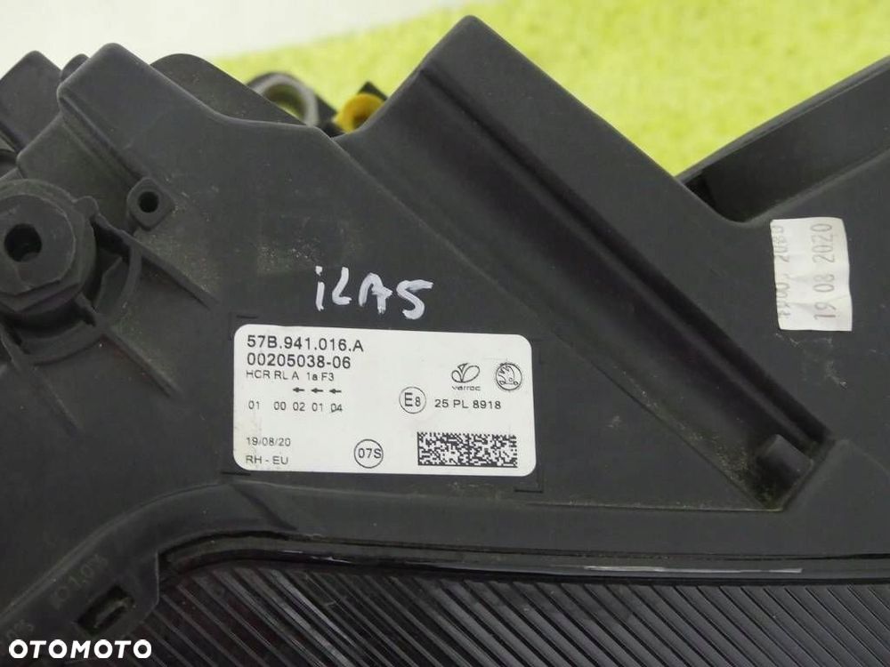 Lampa Przód Prawa SKODA KAROQ 57B 17-20r IGŁA EUROPA - 2
