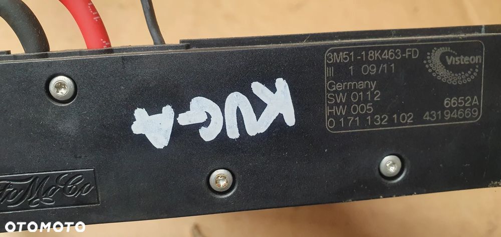 Nagrzewnica elektryczna grzałka Ford Kuga MK1 3M51-18K463-FD - 6