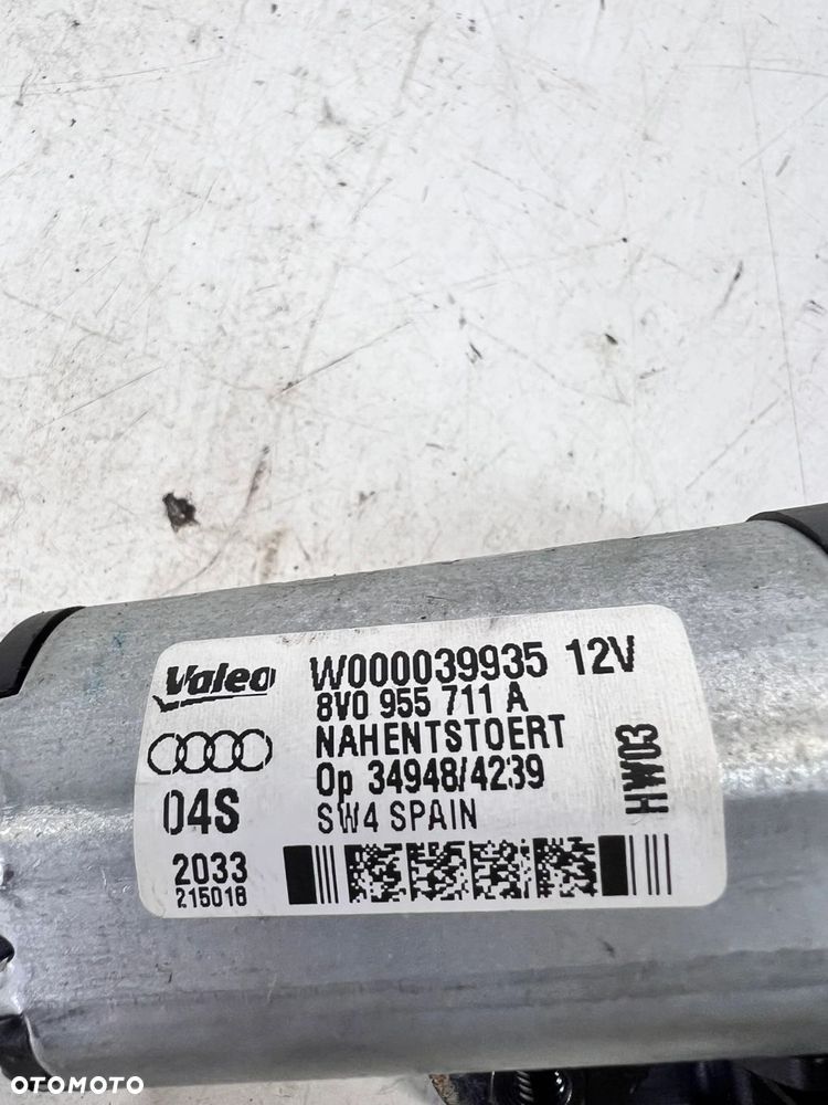 SILNICZEK WYCIERACZKI TYŁ AUDI A3 8V 8V0955711A - 10