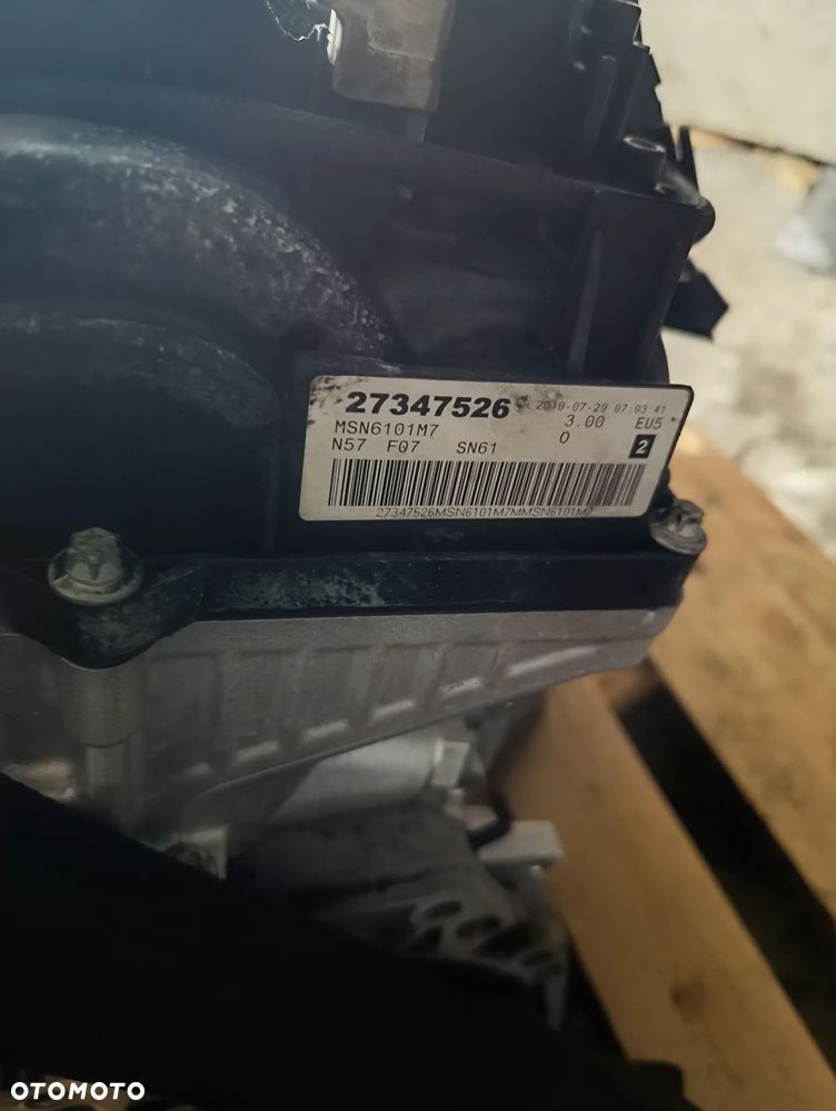 SILNIK BMW 5 GT 7 3.0 D N57D30A 245KM KOMPLETNY NISKI PRZEBIEG - 5